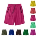 thumbnail image 1 of HAOTAGS Men Running Shorts,Quick-Dry Lightweight Breathable Summer Outdoor Shorts Hot Pink S, 1 of 6