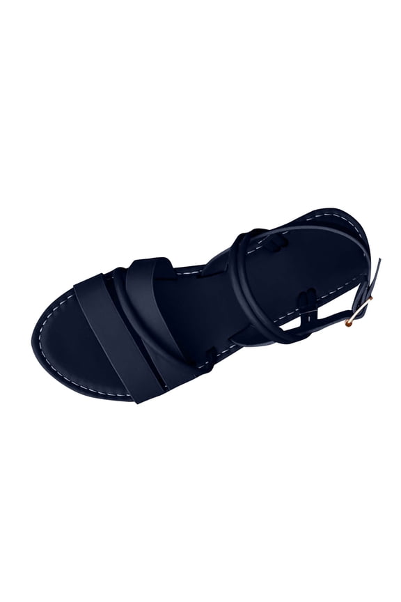 Sandals Women, Gladiator Open Toe Lace-Up Casual Summer Shoes Black 9.5
