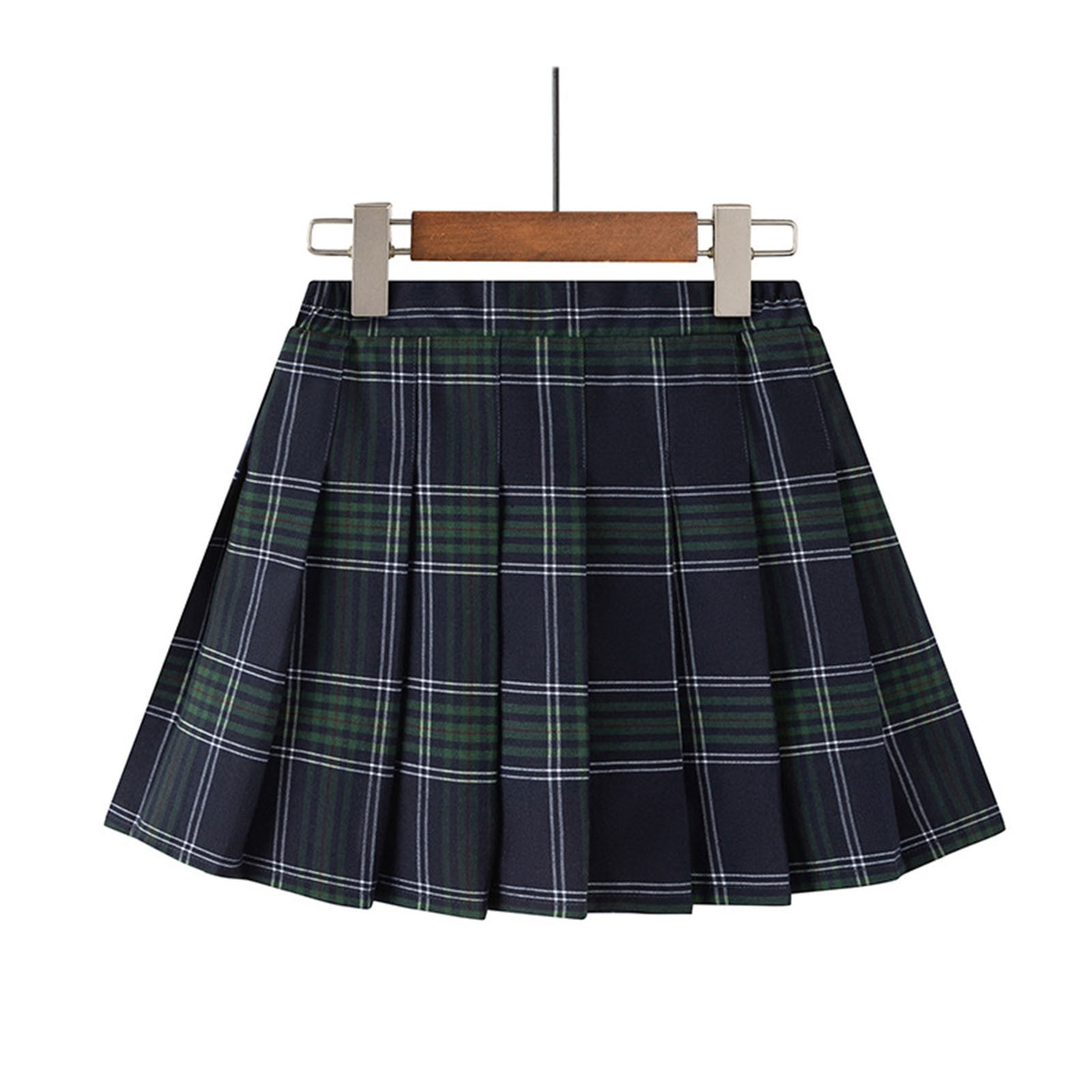 スカート Y's 21AW W/SAXONY ROLLER PAINT SKIRT 1 Wonder Nation Girls Uniform Pleated Ruffle Skort, Sizes 4-18