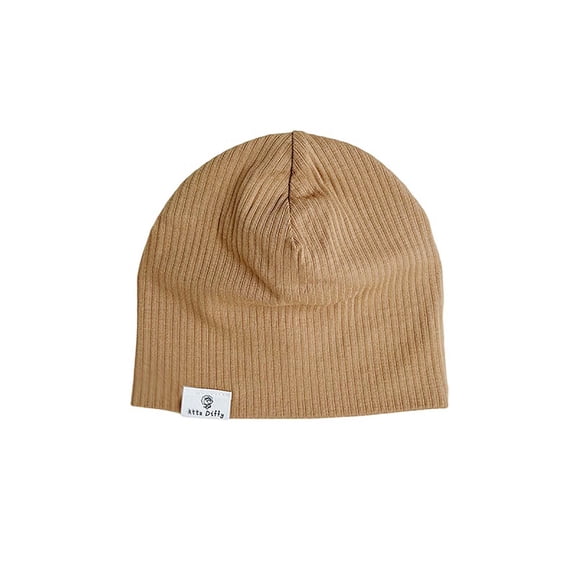 HAOTAGS Boys Girls Fall Winter Hat,Breathable Slouchy Beanie Thin Causal Headwear Cap Khaki Free Size