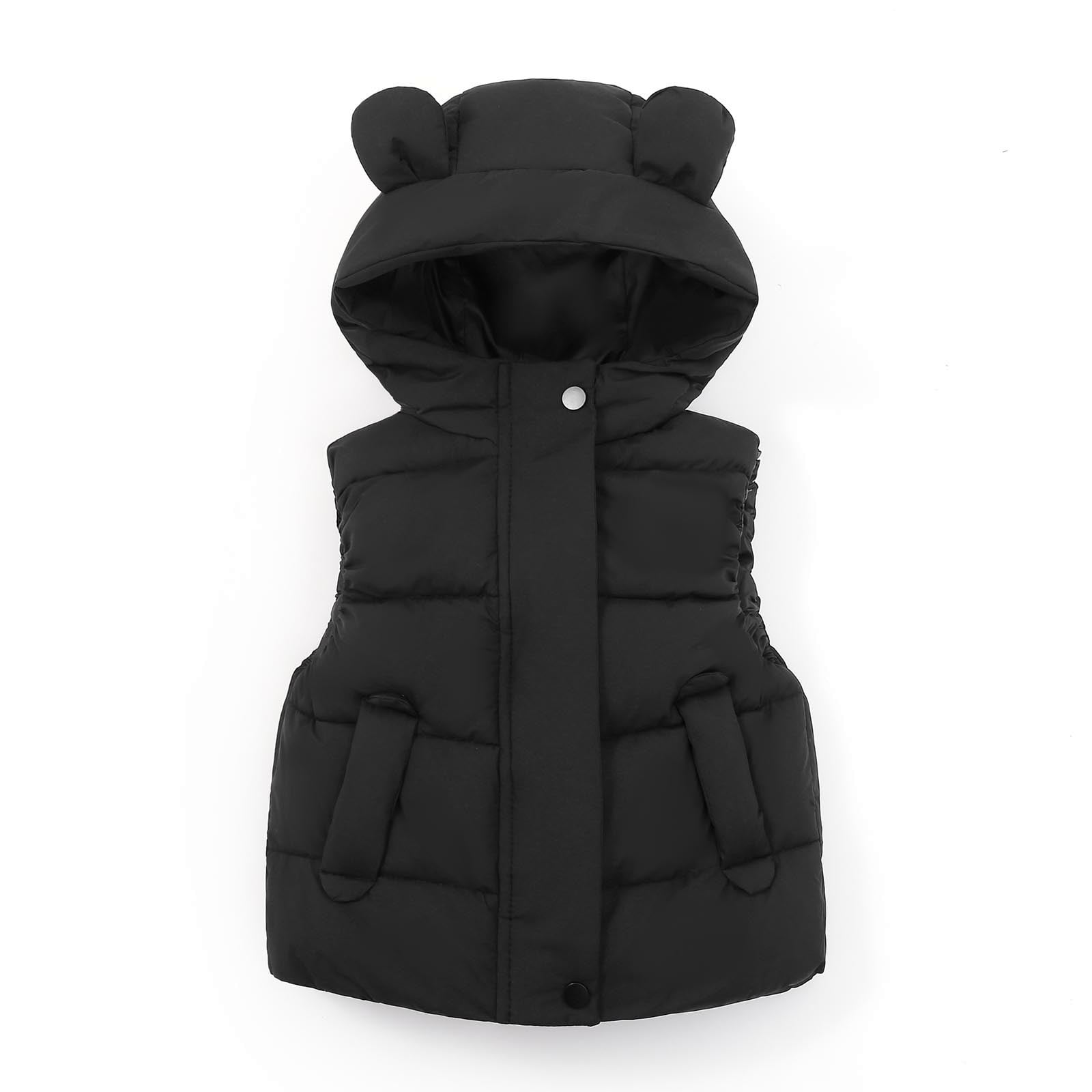Baby girl black vest deals