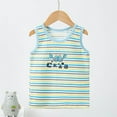 thumbnail image 1 of HAOTAGS Toddler Girls Cute Graphic Print Tank Tops Casual Round Neck Cotton Summer Tank Tops Multicolor Size 8 Years, 1 of 3