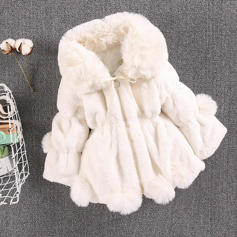 HAOTAGS Toddler Girls Winter Sweater Jacket Thicken Fall Winter