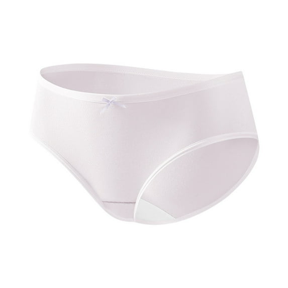 HAOTAGS Women Briefs,Mid-rise Breathable Lightweight Cotton Underwear Purple 2XL