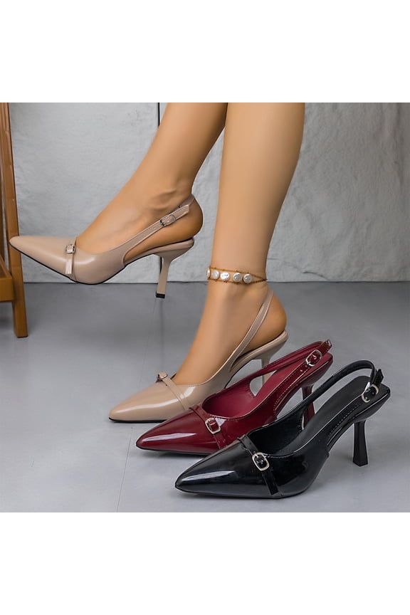 Women Lace-Up Backless Wedge Mules,Slingbacks Open Toe Backless Slides Women's Slip On Shoes Black