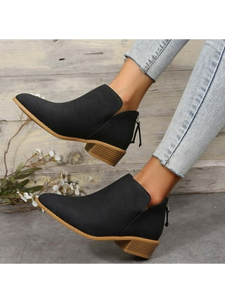 Black Ankle Boots