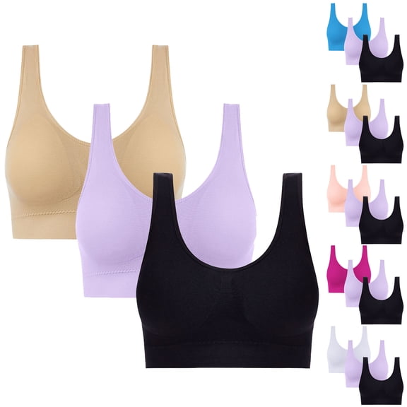 HAOTAGS Womens Bras,Nursing Everyday Evolution Wirefree Bralette Khaki M