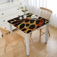 thumbnail image 1 of HAOXIT Abstract Square Table Cloth Waterproof Table Cover Washable Fabric Wrinkle Resistant Animal Print s for Dining Kitchen Party Holiday Dinner 52*52, 1 of 8