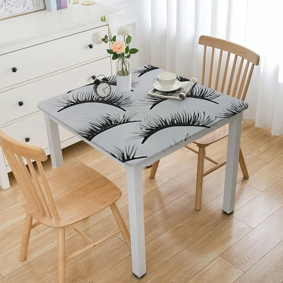 HAOXIT Bed Cover for Rectangle Tables Table Covers(White) 36*36