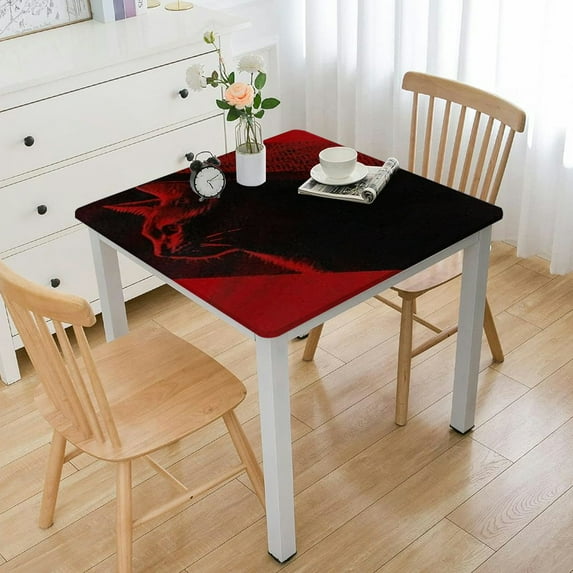 HAOXIT Checkered Stain Resistant and Table Cloth for Dining Room and Outdoor Use 40*40