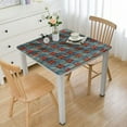 thumbnail image 1 of HAOXIT Checkered Tablecloth Stain Resistant Waterproof Wrinkle Resistant Washable Heavy Weight Kitchen Table Cloth for Dining Room and Outdoor Use, Rectangle 36*36, 1 of 8