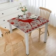 thumbnail image 1 of HAOXIT Christmas , Christmas Table Cloth Rectangular For , Christmas For Rectangle Tables 46*46, 1 of 7