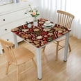 thumbnail image 1 of HAOXIT Christmas Table Cloth Tablecloths Waterproof Tablecloth Table Cover Tablecloths for Rectangle Tables for Kitchen Dinning 44''x44'', 1 of 7