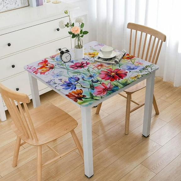 HAOXIT , Coloring Table Cloth For Dining Room Decorations, Table Cover 36*36