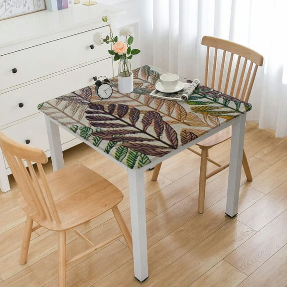 HAOXIT Cotton Linen s Table Cloths for Kitchen Dining Cloth Table Cloth for Tables Wine 36*36