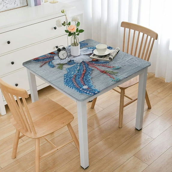 HAOXIT Cotton Linen with Dust-Proof s for Small 52*52