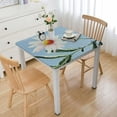 thumbnail image 1 of HAOXIT Decorative Daisy Floral Print Square Tablecloth Waterproof Table Cloth Wrinkle Free and Stain Resistant Tablecloths for Kitchen and Dining Room 36*36, 1 of 7
