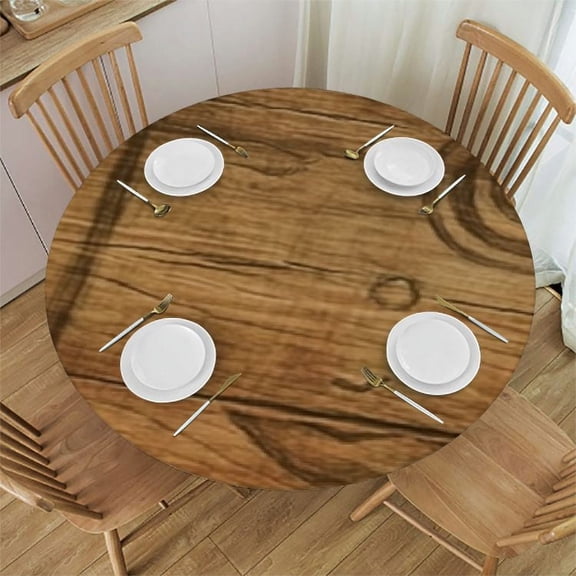 HAOXIT Decorative Round Table Cloths Ancient Egypt Tablecloth Table Cover for Dining//Picnic/ 31-35