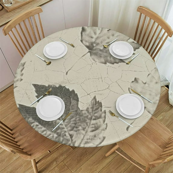 HAOXIT Fall Pumpkin And Tablecloth Thanksgiving Tablecloths Table Cloth Rustic Polyester Cover for Holiday Kitchen Dining Party Indoor Outdoor Decor 31-35