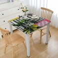 thumbnail image 1 of HAOXIT Fall Spotted Print Table Cloth Square Distinct Colors Laye Kitchen Table Decorations Dinner Parties Fall Or 36*36, 1 of 8