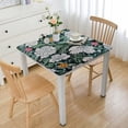thumbnail image 1 of HAOXIT  Fall Tablecloth, Handblock Floral Table Cloth Linen for Kitchen Dining I Parties Wedding Outdoors Christmas Thanksgiving I Fall Home Decor white, 1 of 7