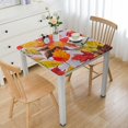 thumbnail image 1 of HAOXIT  Fall Tablecloth, Rectangle Fall Leaves Farmhouse Decor Thanksgiving Table Decoration for Kitchen Dinning, Indoor Outdoor Dinner Party 36*36, 1 of 8