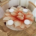 thumbnail image 1 of HAOXIT Flower Round Tablecloth &amp; Round Tablecloth Round Table Cover for Dining/Party// Fits for Round table 31-35, 1 of 8