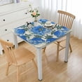 thumbnail image 1 of HAOXIT Gulbahar Square Tablecloth, Handblock Print Table Cloth for Kitchen Dining I Weddings, Parties, Outdoors, Easter Home Decor white, 1 of 7