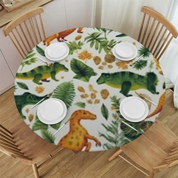 HAOXIT Jungle Theme Baby Shower Decorations for Boy - Baby Shower Party Supplies Table Cover, Theme Table Cloth Decorations 31-35