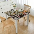 thumbnail image 1 of HAOXIT  Kitchen Dining Table Cloth for Square Tables Tabletop Cover for Parties, Wedding Use Spring/Summer 36*36, 1 of 7