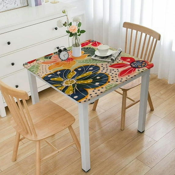 HAOXIT Kitchen Dining Table Cloth for Square Tables Tabletop Cover for Parties, Wedding Use Spring/Summer 40*40