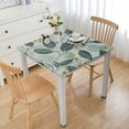 thumbnail image 1 of HAOXIT  Leaves Stain Resistant Table Cloth,Spill Bead Up Table Cover for Formal &amp; Everyday Use 52*52, 1 of 8