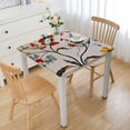 thumbnail image 1 of HAOXIT ,Linen Washable Dinner Picnic Table Cloth, Pattern ,Table Cover for Party 36*36, 1 of 8