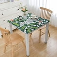 thumbnail image 1 of HAOXIT Meadow Green Fall , Handblock Print Square Table Cover for Kitchen Dining Linen I Parties, Weddings, , Table Cloth Decor 46*46, 1 of 8