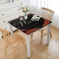 thumbnail image 1 of HAOXIT Natural Simple Rectangle Table Cloth Cover with Pattern Printed for Kitchen Dinning Tabletop Fashions Living Rectangle 36*36, 1 of 8
