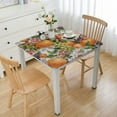 thumbnail image 1 of HAOXIT Orange Tree Square Flower Table Cloth Polyester s for Home Decor, Parties, Picnic 46*46, 1 of 8