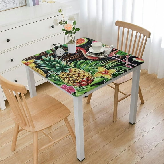 HAOXIT Party s Table Cloth Rectangle Table Covers for Bar Decorations 46*46