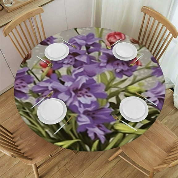 HAOXIT Prince Tablecloth King Curtains Anti-Fading Dust-Proof Washable Tabletop Decoration 31-35