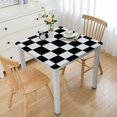 thumbnail image 1 of HAOXIT Racing Car Square Tablecloths Car Theme Square Party Tablecloths Black Table Covers Rectangular Tablecloth for Boys Birthday Home Decor 40*40, 1 of 7