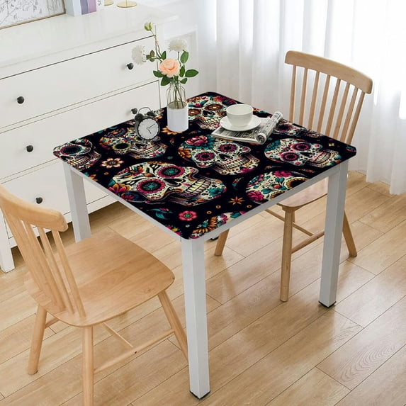 HAOXIT Rectangle Print Fabric s Dinner Picnic Table Cloth Home Decor 60''x60''