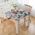 thumbnail image 1 of HAOXIT  Rectangle, Spring Summer Flower Waterproof Table Cloth, Spring Summer Flowers Table Cover for Party Picnic Dinner Decor 52*52, 1 of 8