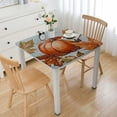 thumbnail image 1 of HAOXIT Rectangle Tablecloth, Fall Thanksgiving Pumpkin Waterproof Wrinkle Resistant Dinning Table Cloth Cover for Outdoor and Indoor 46*46, 1 of 7