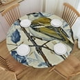 thumbnail image 1 of HAOXIT Round Dining Wipeable Table Cloth Cover for Home Party Parties 38-42, 1 of 8
