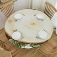 thumbnail image 1 of HAOXIT Round Table Cloth s for Round Tables Small Round Table Cover for Outdoor 54-58, 1 of 8