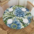 thumbnail image 1 of HAOXIT  Round Tablecloth ,Round Table Cover for Dining Room Kitchen Decor 42-46, 1 of 8