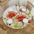 thumbnail image 1 of HAOXIT Round Tablecloth Water Resistant Table Cover Tablecloth 46-50, 1 of 8