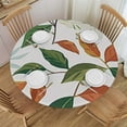 thumbnail image 1 of HAOXIT Round , fall Table cover,Elastic Edged Table Cloth Fits Round Tables 38-42, 1 of 8