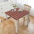thumbnail image 1 of HAOXIT Square Checkered Water Resistance Antiwrinkle Spillproof Heavy Weight Kitchen Table Cloth for Dining Room Party Holiday Dinner 40*40, 1 of 8
