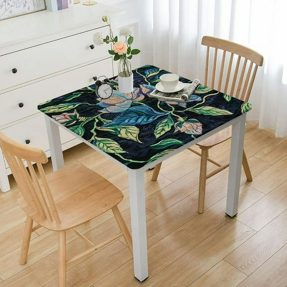 HAOXIT Square Cotton Tablecloth 40*40