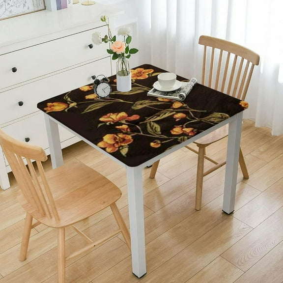 HAOXIT Square Cotton Tablecloth 46*46